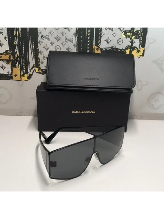 New Authentic Dolce & Gabbana DG2305 Shield Sunglasses main image 10